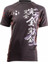 Nihon Thermoshirt Rashguard Kanzen Heren Zwart Maat Xl