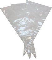 Puntzak PP wit 18 x 37 cm (250gr)