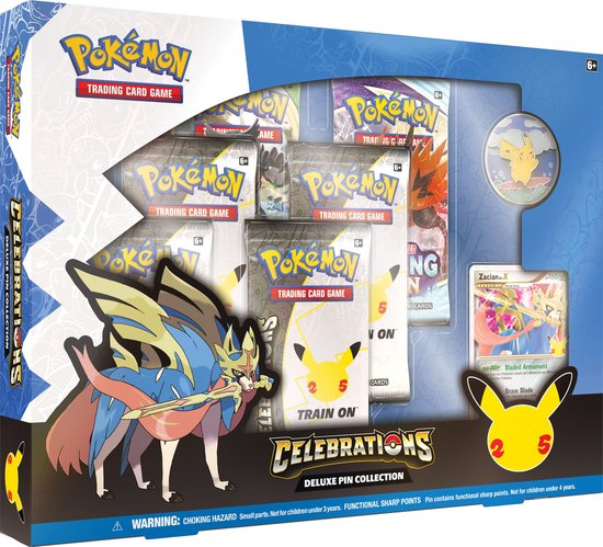 Pokémon Celebrations Deluxe Pin Collection - Pokémon Kaarten