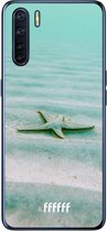 6F hoesje - geschikt voor OPPO A91 -  Transparant TPU Case - Sea Star #ffffff