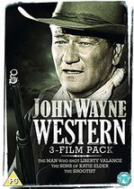 John Wayne Western: Człowiek, który zabił Liberty Valance / Synowie Katie Elder / The Shootist (Rewolwerowiec) [3DVD]