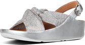 FitFlop Twiss Crystal Sandal ZILVER - Maat 37