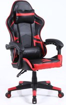 Bol.com Alora Gamestoel Drifter Rood Met Nekkussen & Verstelbaar Rugkussen - Bureaustoel aanbieding Bol.com Alora Gamestoel Drifter Rood Met Nekkussen & Verstelbaar Rugkussen - Bureaustoel aanbieding