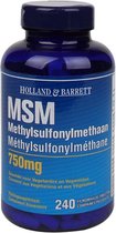 Holland & Barrett - MSM 750mg - 240 Tabletten - Supplementen