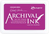 Ranger Archival Ink pad - cactus flower AID48985 Wendy Vecchi
