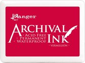 Ranger Archival Jumbo Ink pad - vermillion