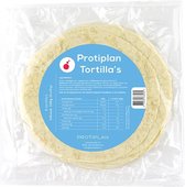 Protiplan |  Tortilla Wraps | Atkins Recept  240gr | 6 x 40 gram | Perfect voor een koolhydraatarme lunch of diner