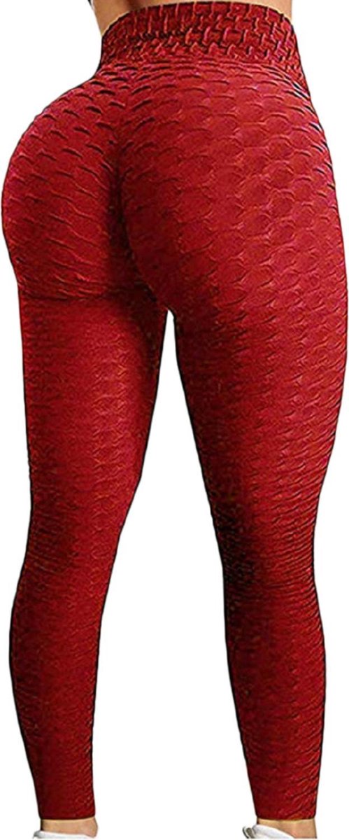 Miresa - Sexy Sportleggings / Fitness & Yoga Leggings - Rood - Maat M