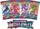 Pokémon Booster 4 Pack Sword & Shield Battle Styles