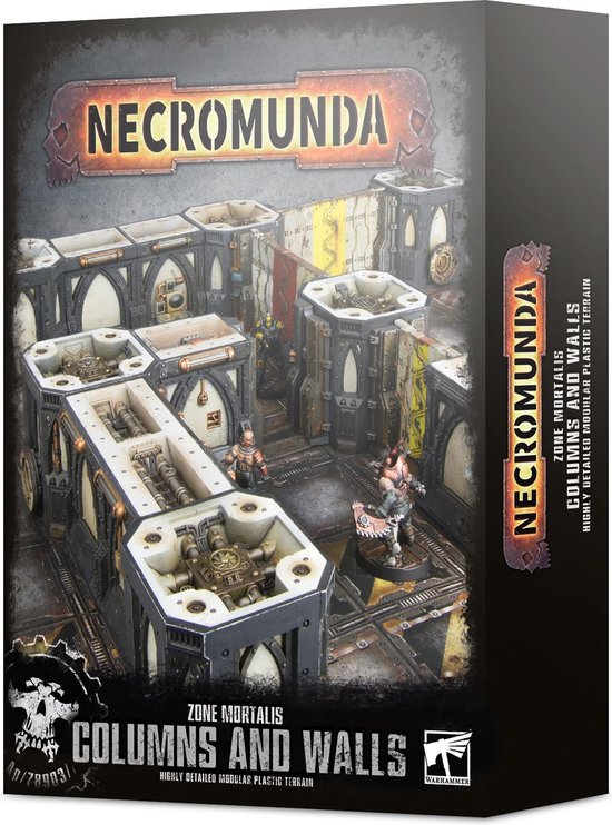 Thumbnail van een extra afbeelding van het spel Necromunda Zone Mortalis Columns and Walls