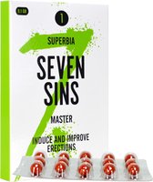 Seven Sins - Master - Lustopwekker Voor Mannen - 15 softgels