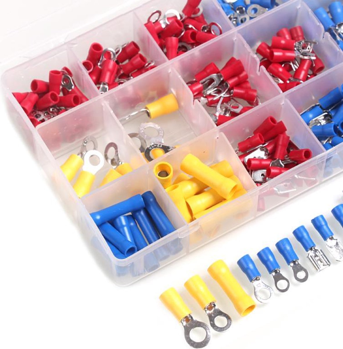 Knipex 97 52 13 Krimptang Ongeïsoleerde buiskabelschoenen