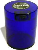 Tightvac 0,12 liter mini clear blue tint, blue tint cap