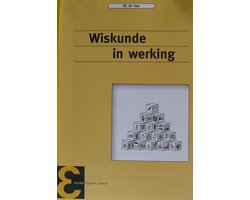 Omslag van Wiskunde In Werking 2E Dr