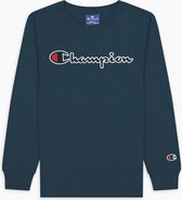 Champion Rochester Jongens Crewneck Long Sleeve T-Shirt - Maat 164/170