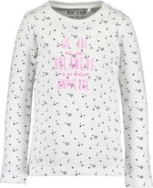 Blue Seven - meisjes longsleeve - wit - Maat 128