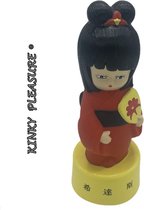 Kinky Pleasure - Chinees/Japans Beeldje voor in huis - Beeldjes - 21cm x Dia:8cm