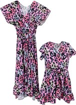 Babes & Binkies Mother and me Monty roze Kids Roze, Geel, Zwart, Blauw, Groen - Maat 104/110