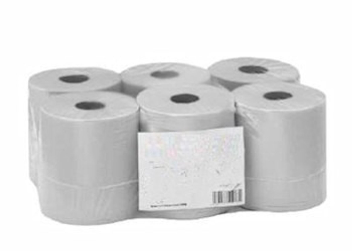 Handdoekrol Easycut 130m 2-laags (6 rollen)