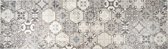 JYG Vloerkleed Pisa - Keukenloper - Keukenmat - Vinyl - Vintage 80x200cm Grijs Blauw Beige