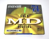 Maxell MiniDisc Gold MD Digital 74 min.