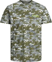 JACK&JONES JUNIOR JJSOLDIER AOP TEE SS CREW NECK JR Jongens T-shirt - Maat 140