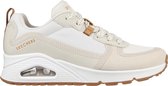 Skechers Uno - Layover Dames Sneakers - Off White - Maat 38