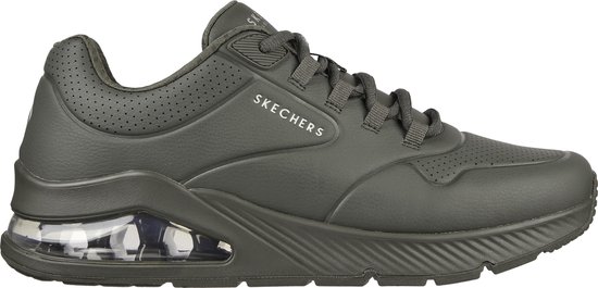 Skechers Uno 2 Heren Sneakers - Olive - Maat 44