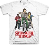 Stranger Things Shirt – Bikes maat L