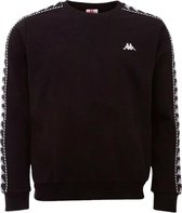 Kappa Ildan Sweatshirt 309004-19-4006, Mannen, Zwart, bloezen, maat: S EU