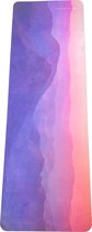 Luxe Eco Yogamat - Zonsopgang - Fitness Mat - Suede Yogamat - Duurzame Yogamat - 6mm Dik - Antislip