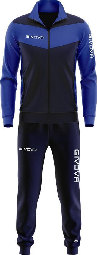 Tuta Visa Luxury TR018L, Azurro/Navy Blauw, maat 4XL | bol.com