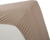 Jersey Lycra Hoeslaken - Stone 180x200/ 200x220 - Lits Jumeaux Hoeslaken