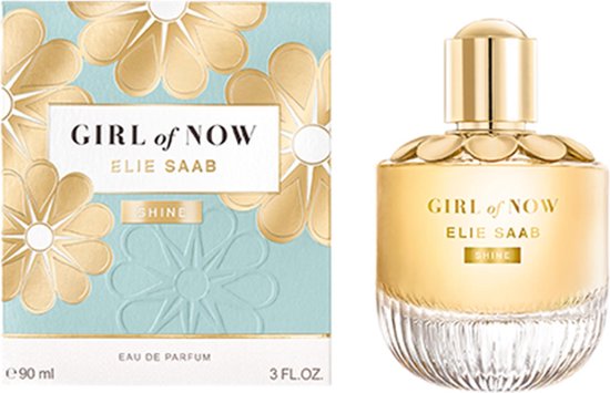 Elie Saab Girl Of Now Shine - Bloemige eau de parfum voor dames - 90ml