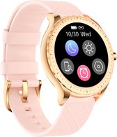 Culture Gadgets Smartwatch PINK PRIME - Bluetooth bellen - Activity en fitness Tracker - Roze - Smart watch dames en heren - Touchscreen - Stappenteller - Social media berichten -