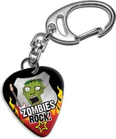 Plectrum sleutelhanger Zombies Rock!