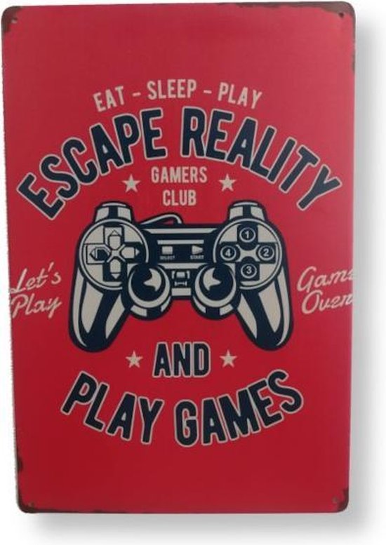 Game Room Sign -  Escape Reality