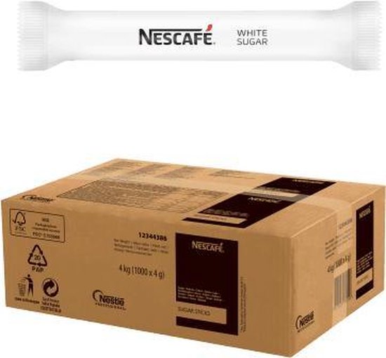 NESCAFÉ Suikersticks 4gr - 1000 stuks