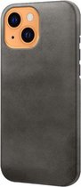 Casecentive Leren Back case - hoesje - cover - iPhone 13 mini - zwart