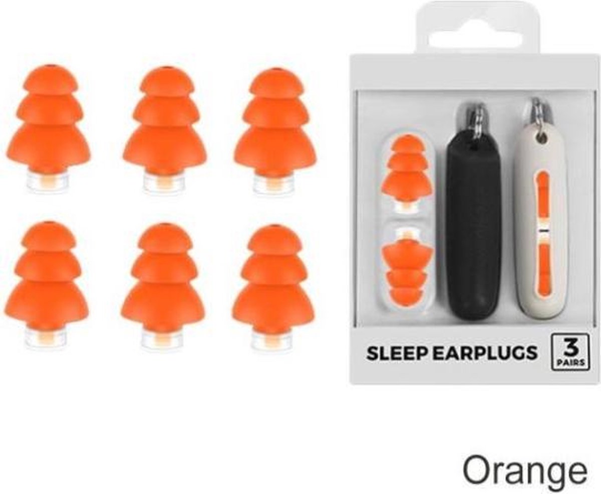 3 paar, tinnitus, dancefeest, Earplugs, oordoppen, gehoorbescherming