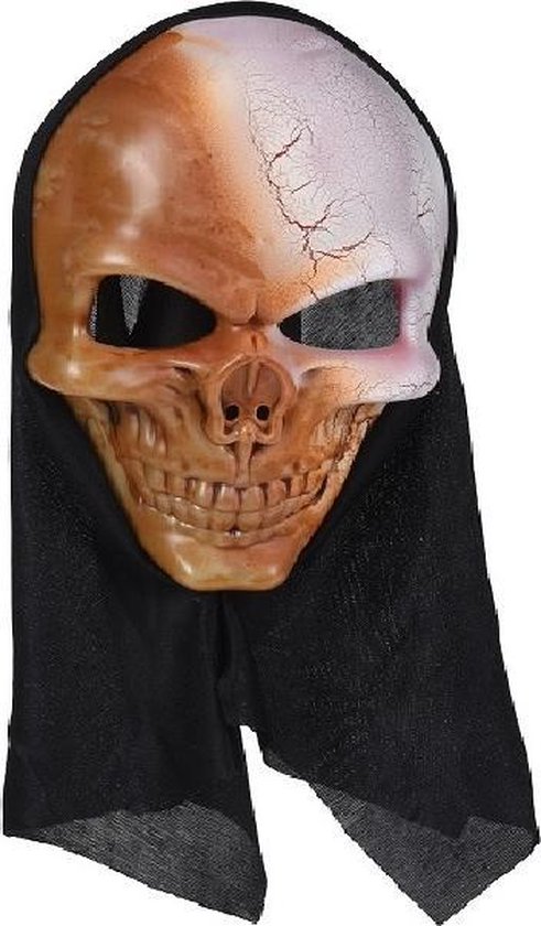 Halloween masker met doek – wit bruin – B. | bol.com