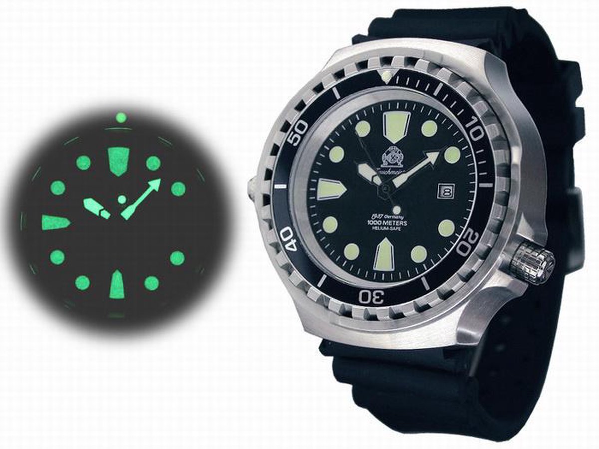 Tauchmeister 1937 T0256 - Horloge - 52 mm - Automatisch uurwerk | bol.com