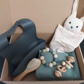 Het blije snoetje - Kraamcadeau jongen meisje unisex - baby geschenkset - kraamcadeau neutraal - babyshower cadeau - gender neutraal babycadeau