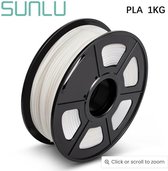 PLA 1.75mm filament 1kg Wit
