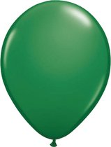 Donkergroene Ballonnen 30cm - 50 stuks