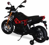 Aprilia Dorsoduro 900, elektrische scooter voor kinderen 12V 4.5Ah, 1 plaats met radio