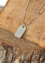 Koshal Ketting Unisex | Fashion | Chain | 1-Delig | Cadeau | Sieraden | Zilverkleurig | One Size |