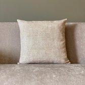 Lekker Zacht Renske - Sierkussenhoes 45 x 45 cm - Beige