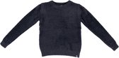 Garcia zachte donkerblauwe furry sweater - meisje - Maat 128