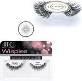 Ardell Wispies False Lashes Baby Demi & CAIRSTYLING CS#211 - Premium Professional Styling Lashes - Wimperverlenging - Synthetische Kunstwimpers - False Lashes Cruelty Free / Vegan
